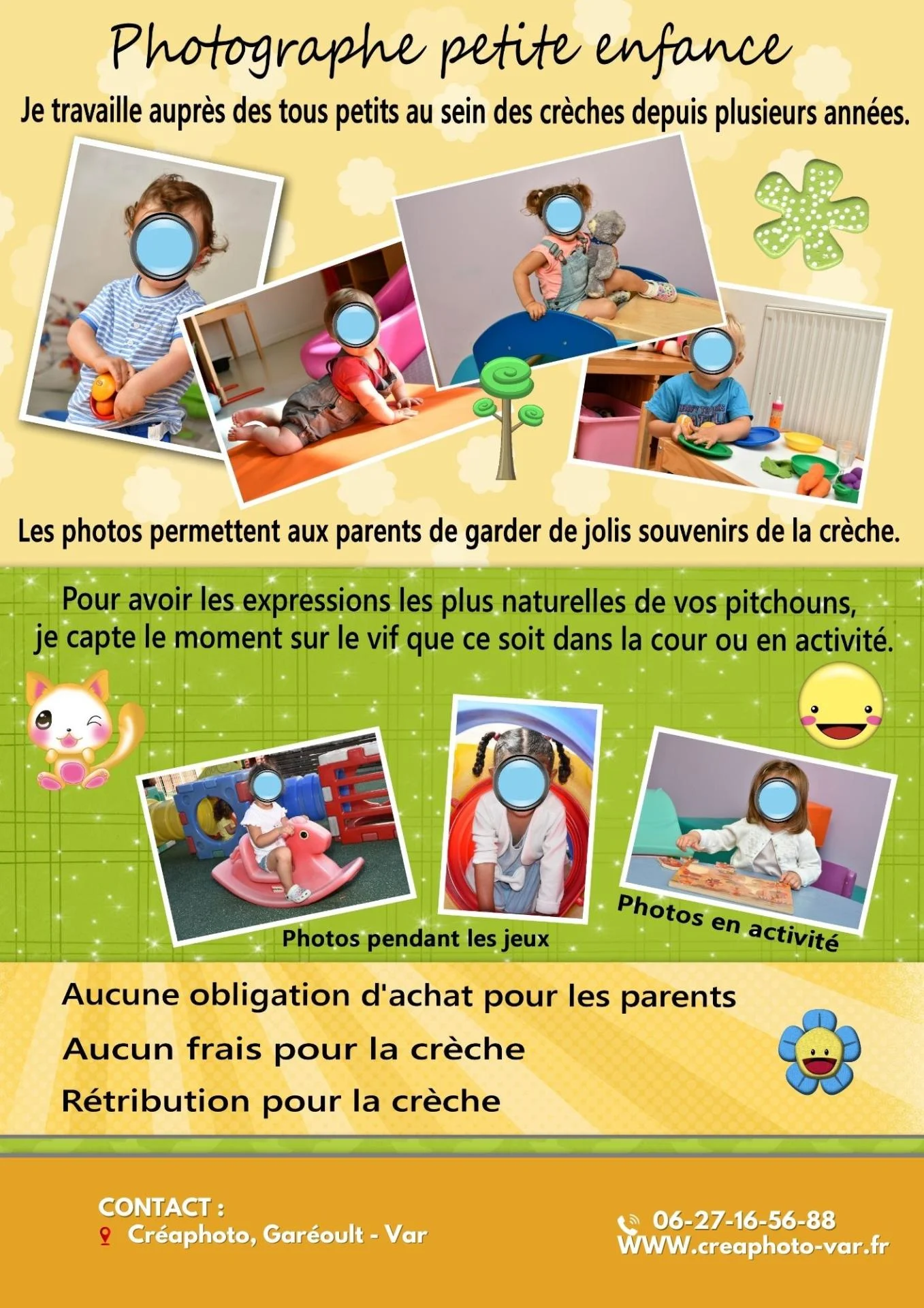 Photographe creche var