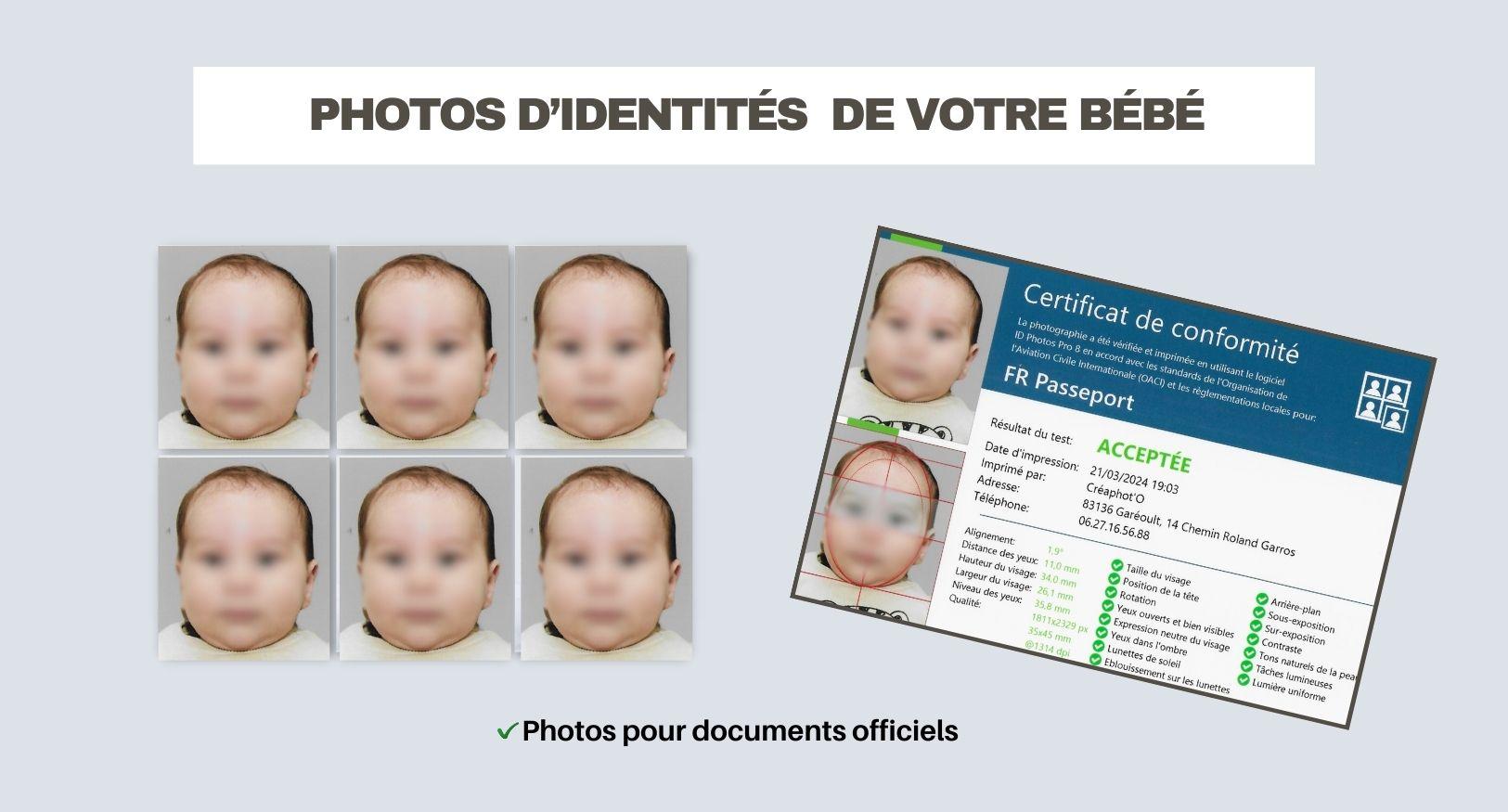 Photos d identite de bebe a gareoult