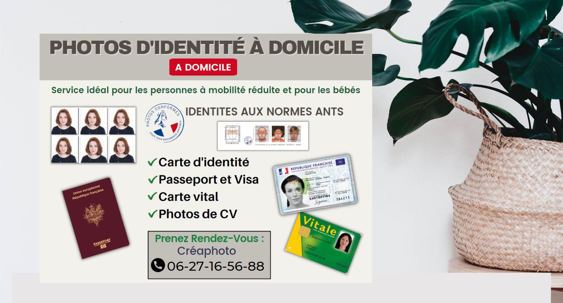 Photos d identites a domicile gareoult et aux alentours